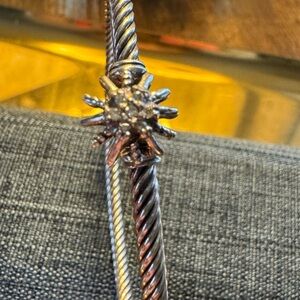 Starburst diamond Davis Yurman clasp bracelet